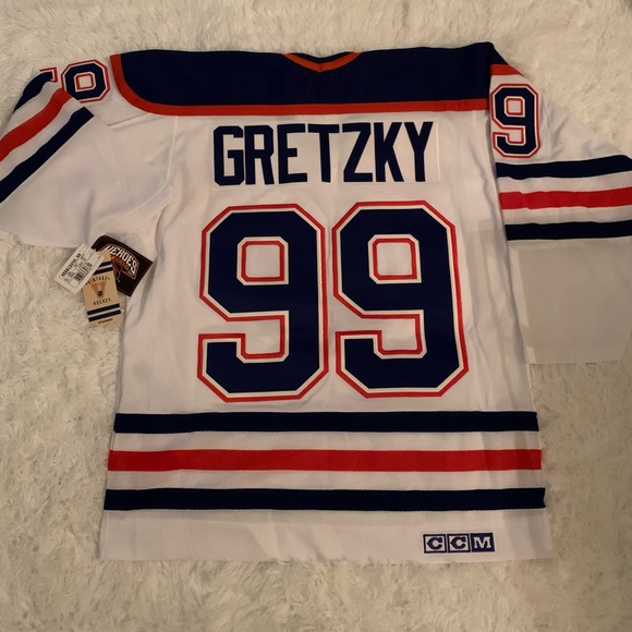 CCM Other - Wayne Gretzky Edmonton Oilers 1987 home CCM NHL vintage medium jersey with tags